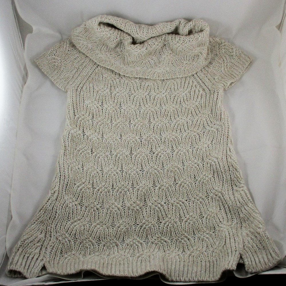 Worthington Cobblestone Cowl Neck Tunic Sweater